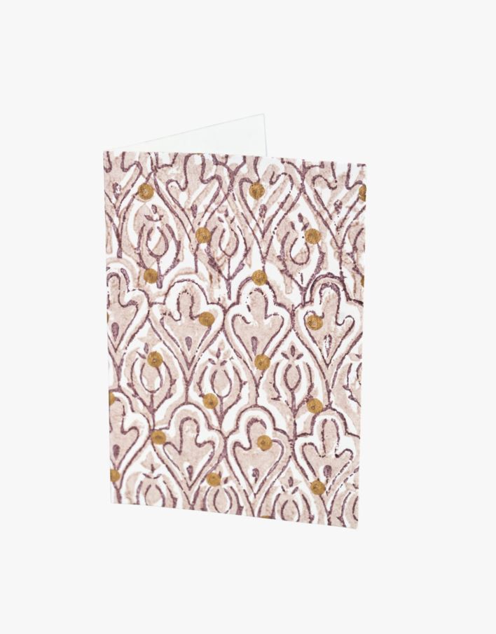 Ümbrikuga kaart hele pruun - 8,9x12,7 cm hele pruun - 1