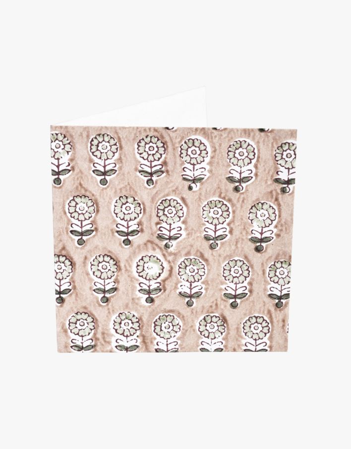 Ümbrikuga kaart sand - 12,7x12,7 cm sand - 1