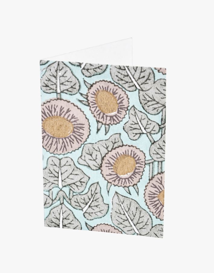 Ümbrikuga kaart mitmevärviline/sinine - 8,9x12,7 cm mitmevärviline/sinine - 1