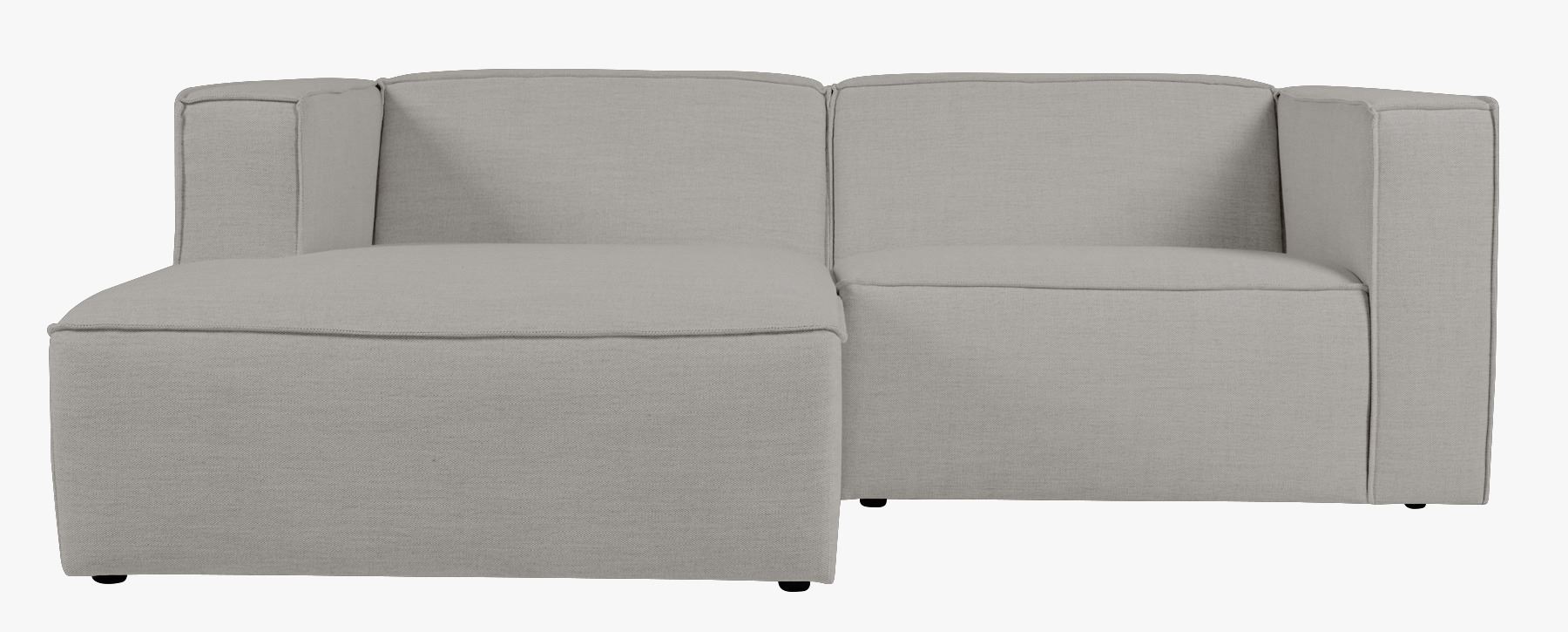 2-kohaline diivan lamamisosaga vasakul hall - 224x154x73 cm hall - 1