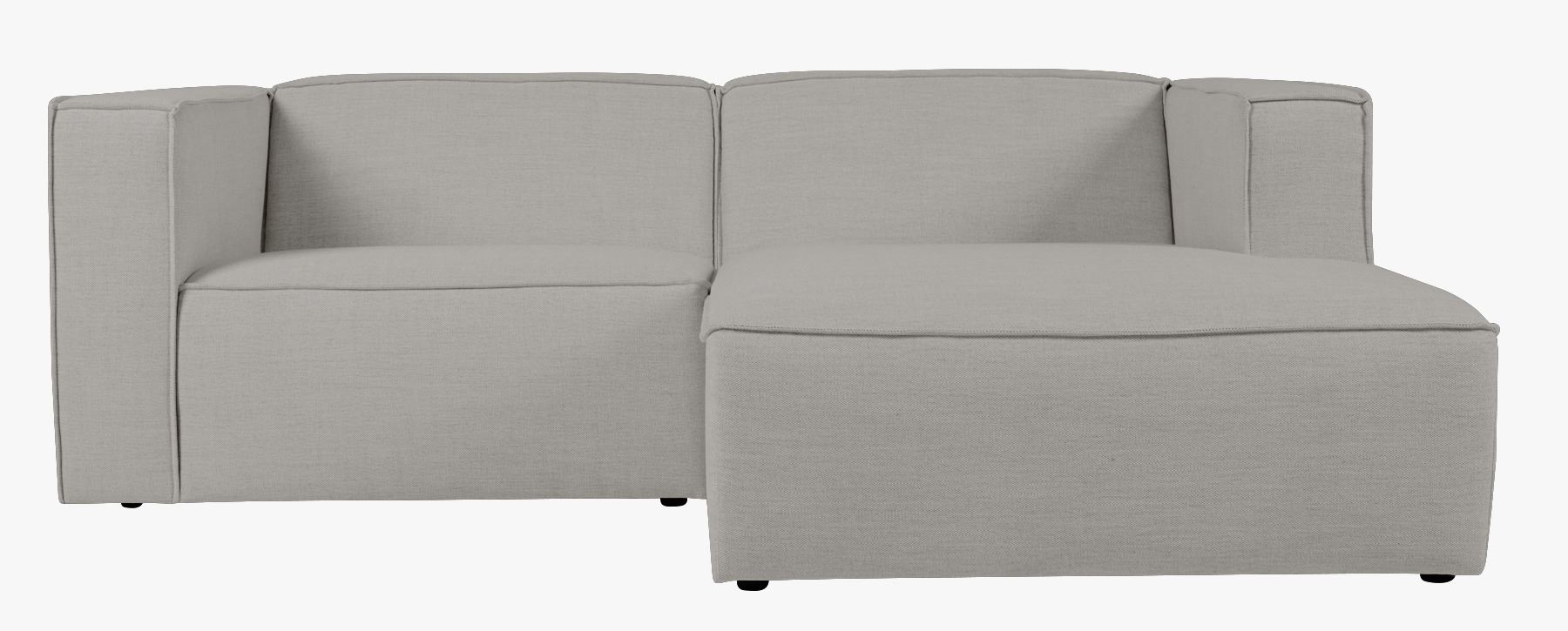 2-kohaline diivan lamamisosaga paremal hall - 224x154x73 cm hall - 1