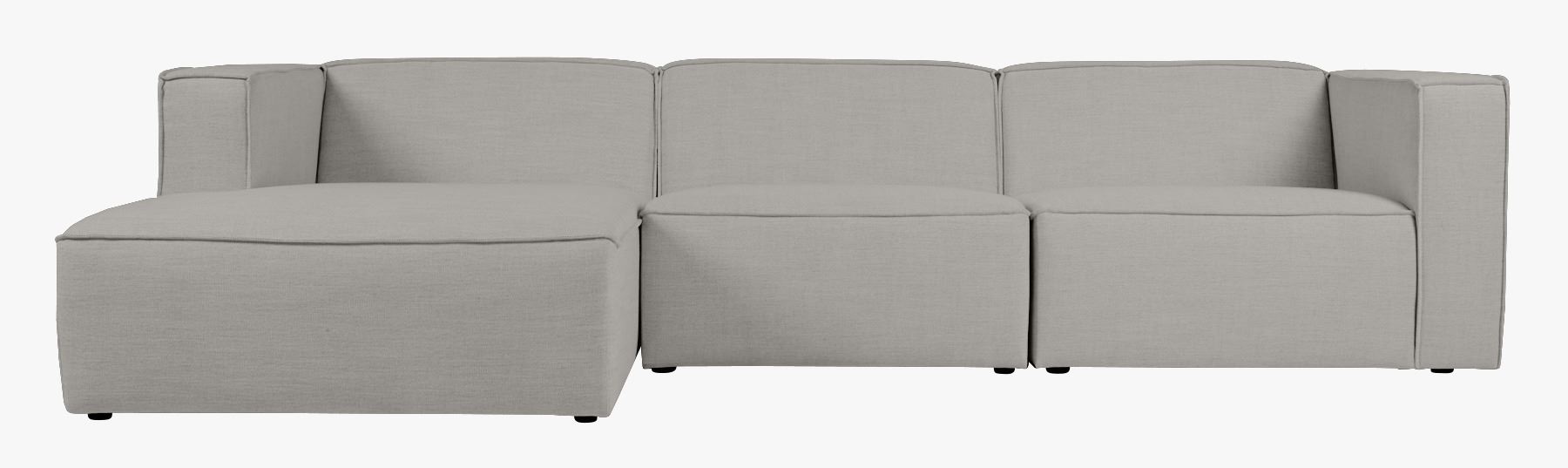 3-kohaline diivan lamamisosaga vasakul hall - 314x154x73 cm hall - 1