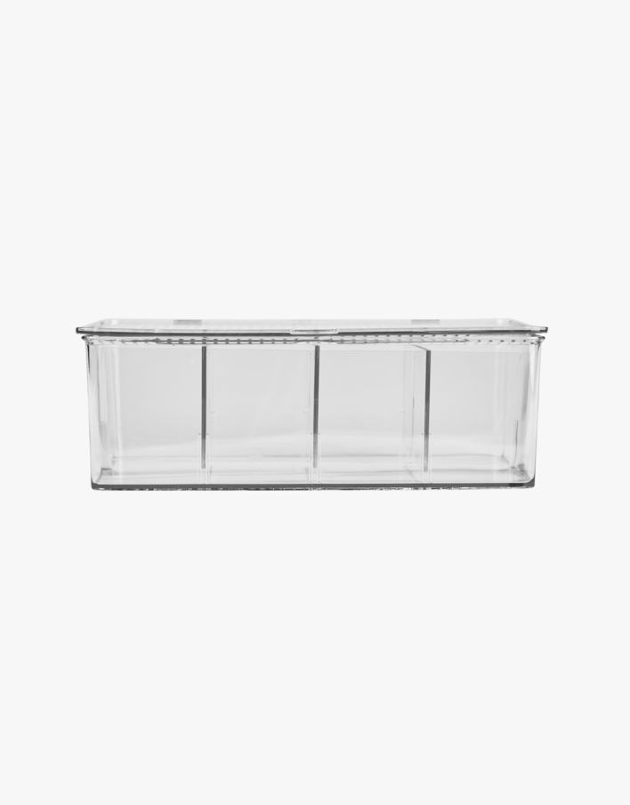 Säilitusnõu läbipaistev - 17,3x27,5x9,5 cm läbipaistev - 1