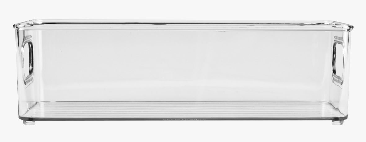 Virnastatav hoiukarp läbipaistev - 10x25,5x7,7 cm läbipaistev - 1