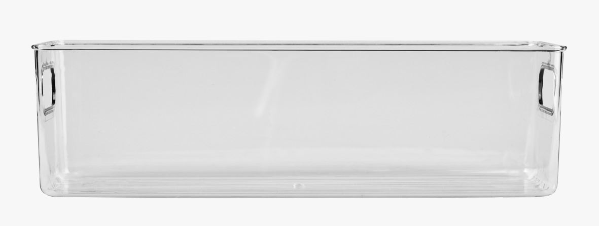 Kitsas hoiukast läbipaistev - 9,6x39x12,2 cm läbipaistev - 1