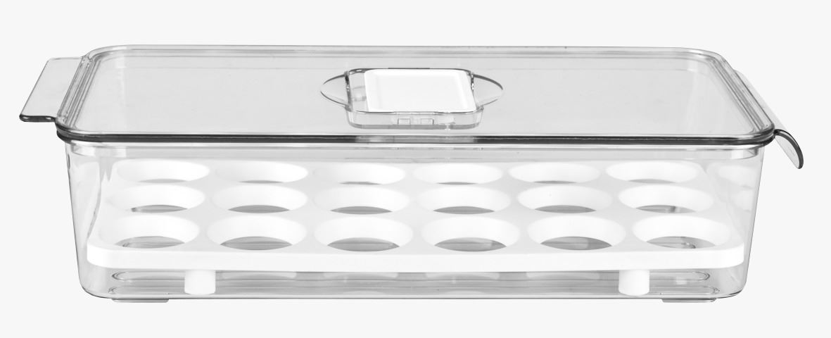 Säilitusnõu loodusvalge - 16x31,5x7,5 cm loodusvalge - 1