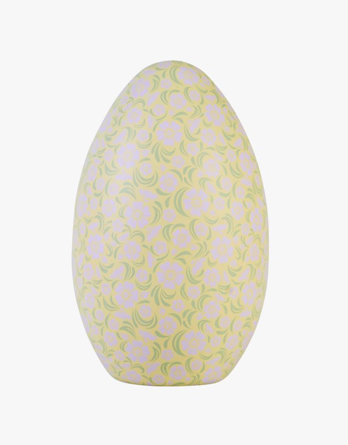 Lihavõttemuna mitmevärviline - 9x9x15 cm mitmevärviline - 1