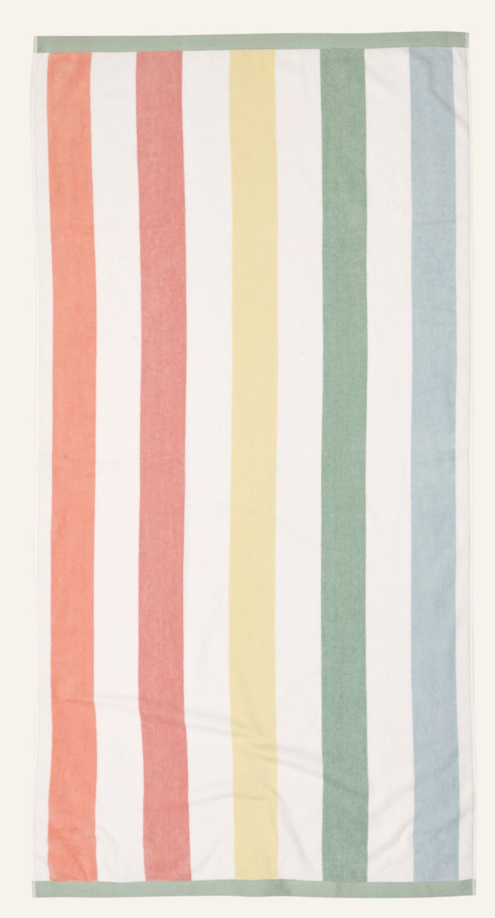 Vannirätik mitmevärviline/roosa - 90x180 cm mitmevärviline/roosa - 1
