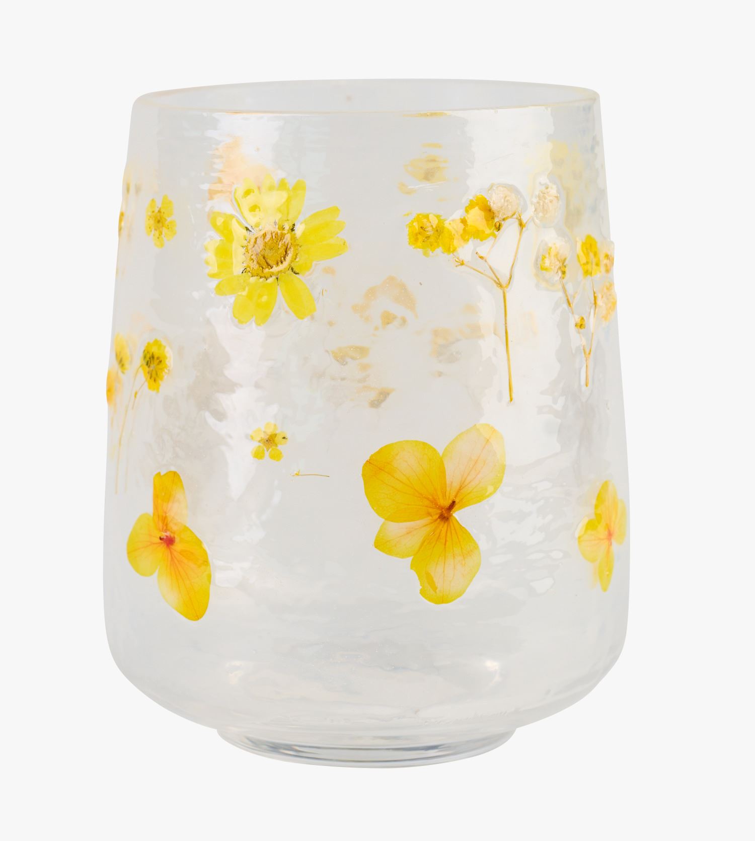 Küünlalatern mitmevärviline/kollane - 10x10x12,5 cm mitmevärviline/kollane - 1