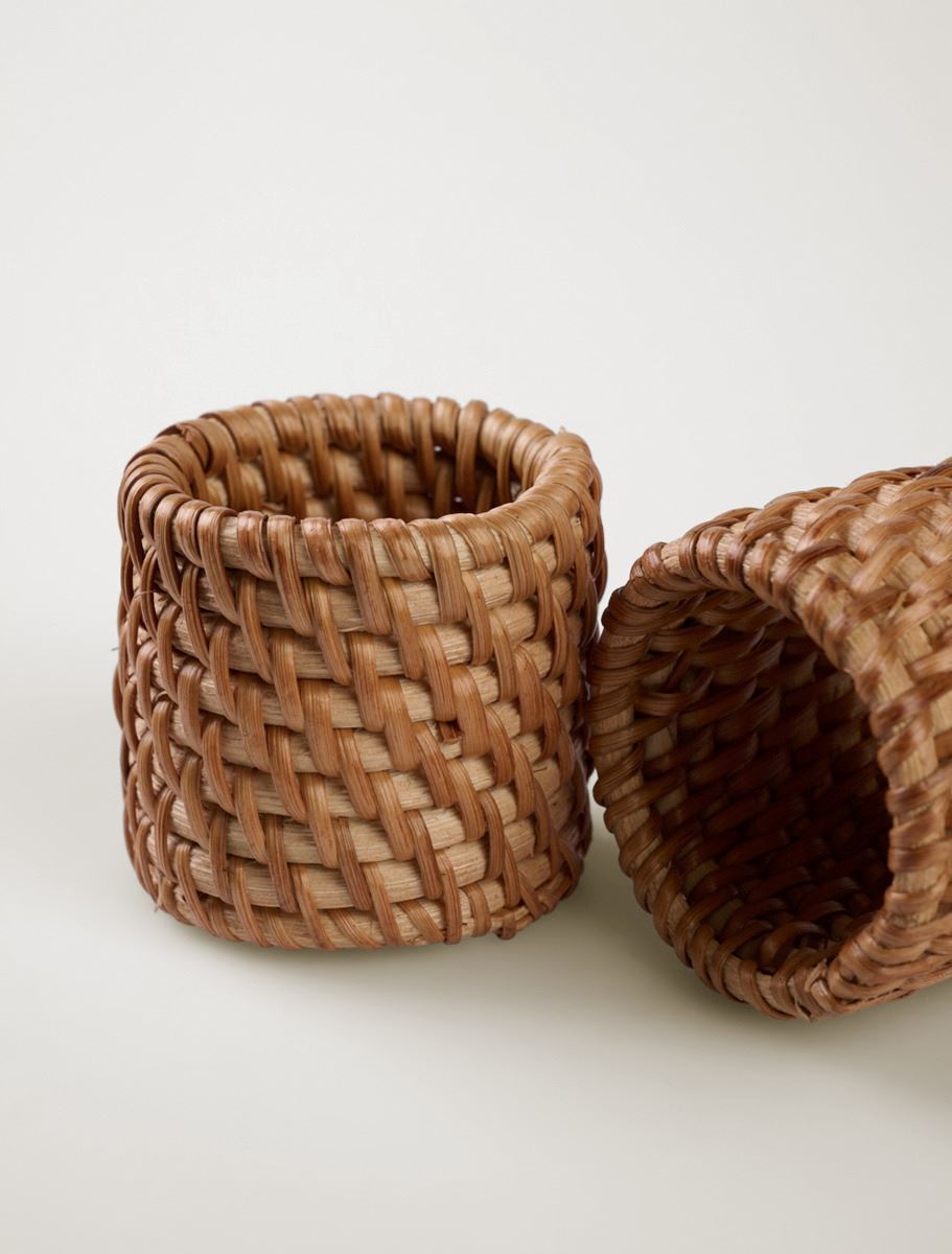 Salvrätikurõngad 2tk pruun - 5 cm ø5 pruun - 1