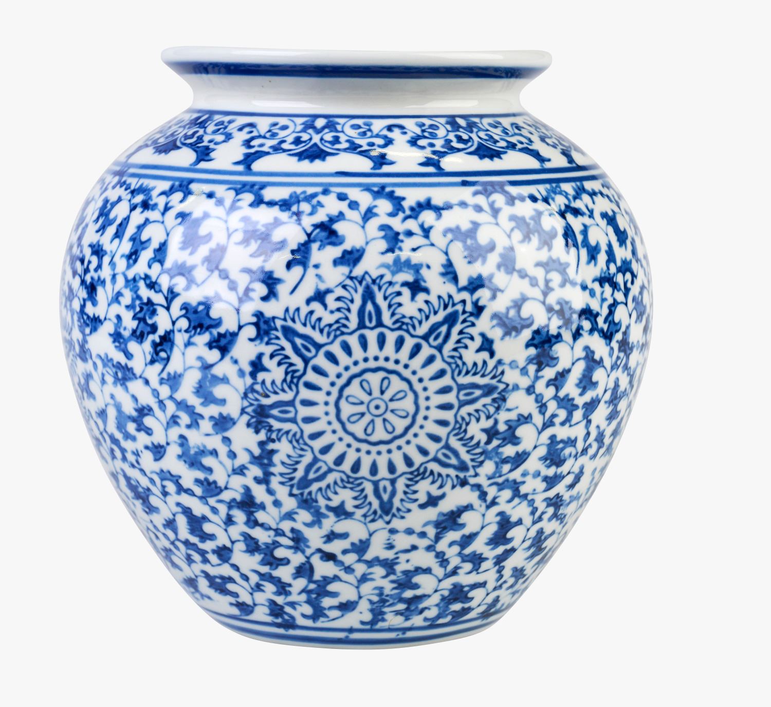 Vaas mitmevärviline/sinine - 22x22x21 cm mitmevärviline/sinine - 1