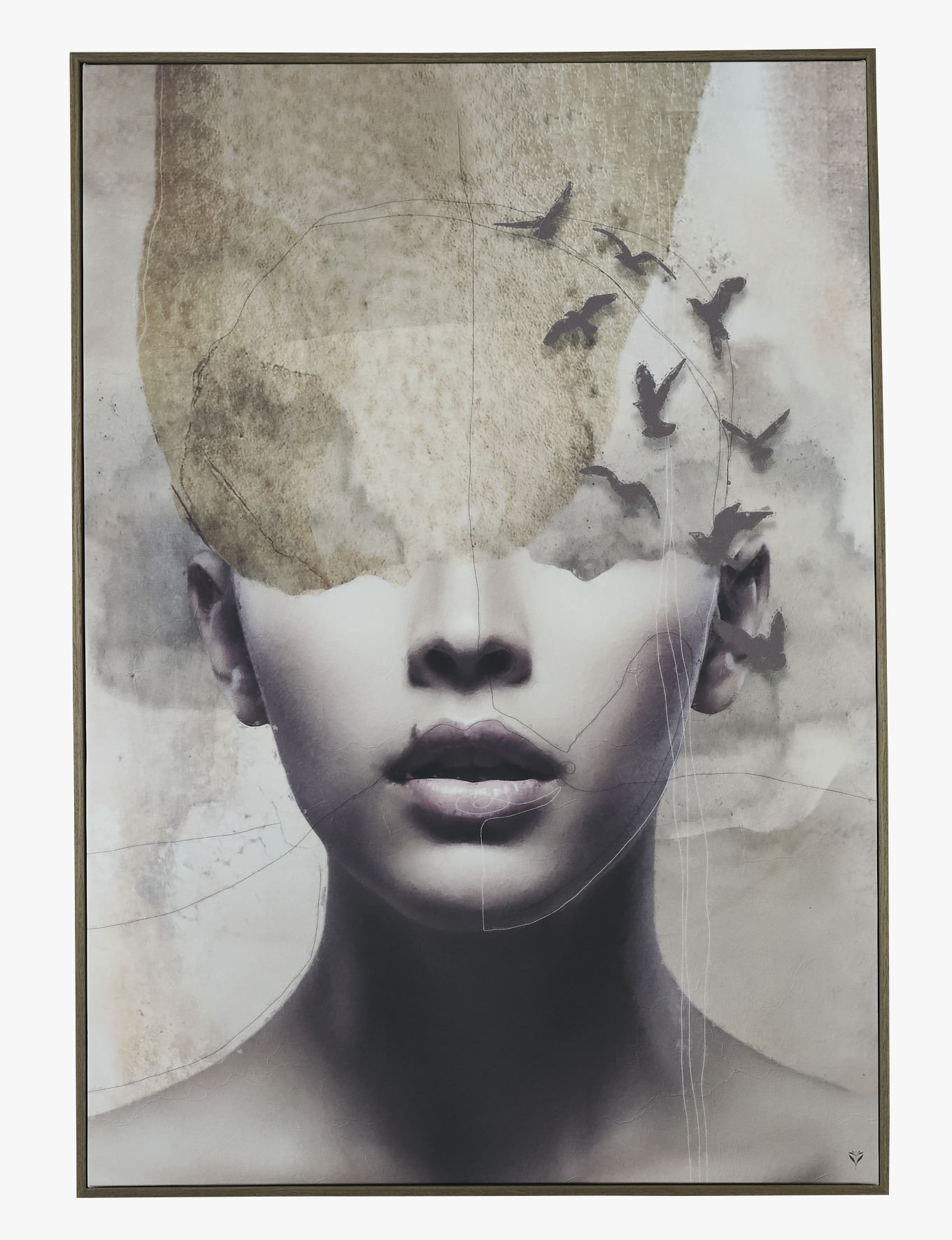 Pilt pruun - 50x70 cm pruun - 1