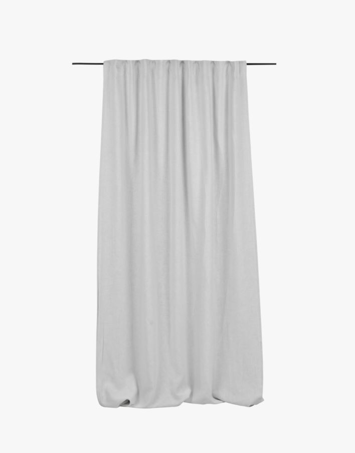 Valgust vähendavad linane kardin valge - 135x250 cm valge - 1