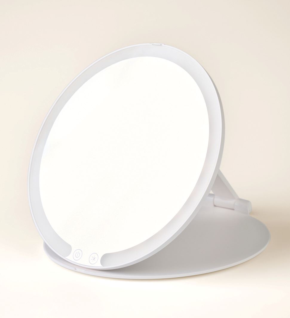 Peegel valge - 19,7x20x1,5 cm ø20 valge - 1