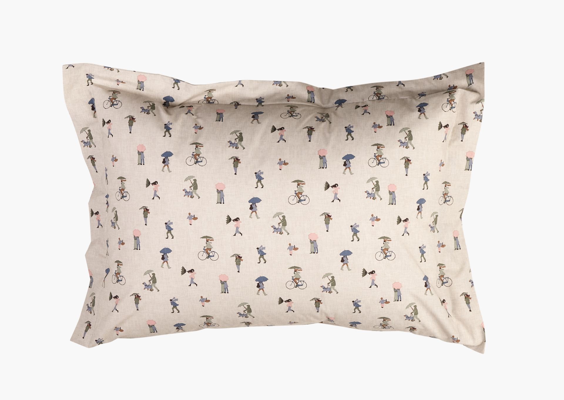 Puuvillane padjapüür mitmevärviline/roheline - 50x60 cm mitmevärviline/roheline - 1