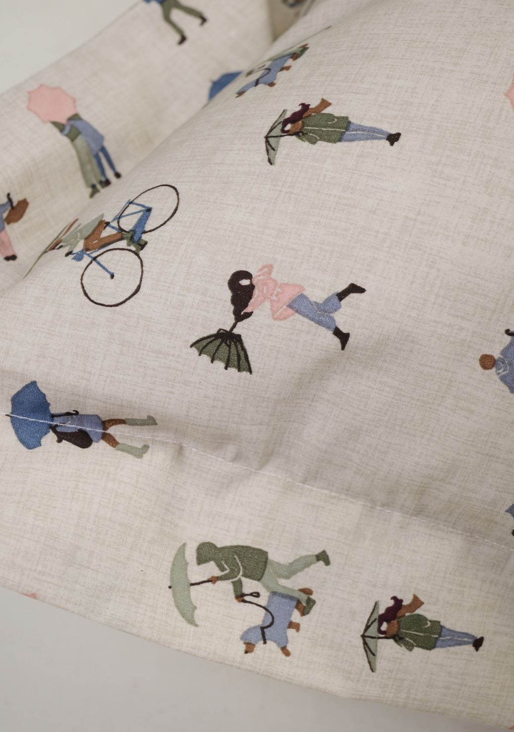 Puuvillane padjapüür mitmevärviline/roheline - 2