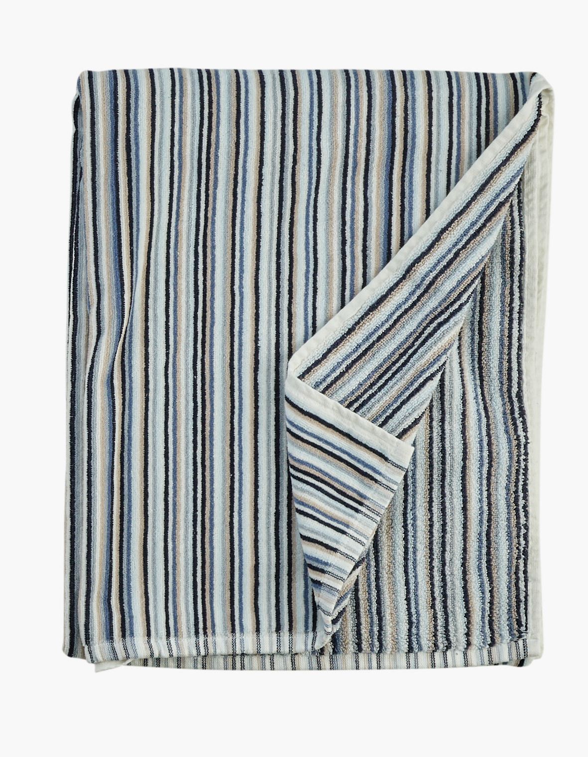 Rätik mitmevärviline/sinine - 70x140 cm mitmevärviline/sinine - 1