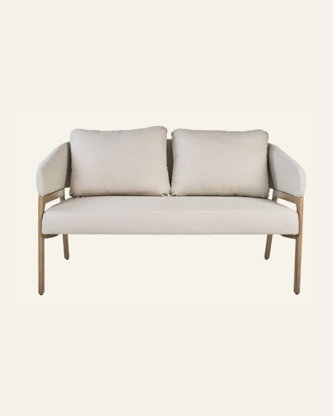 Lounge diivan beež - 79x133,5x73 cm beež - 1