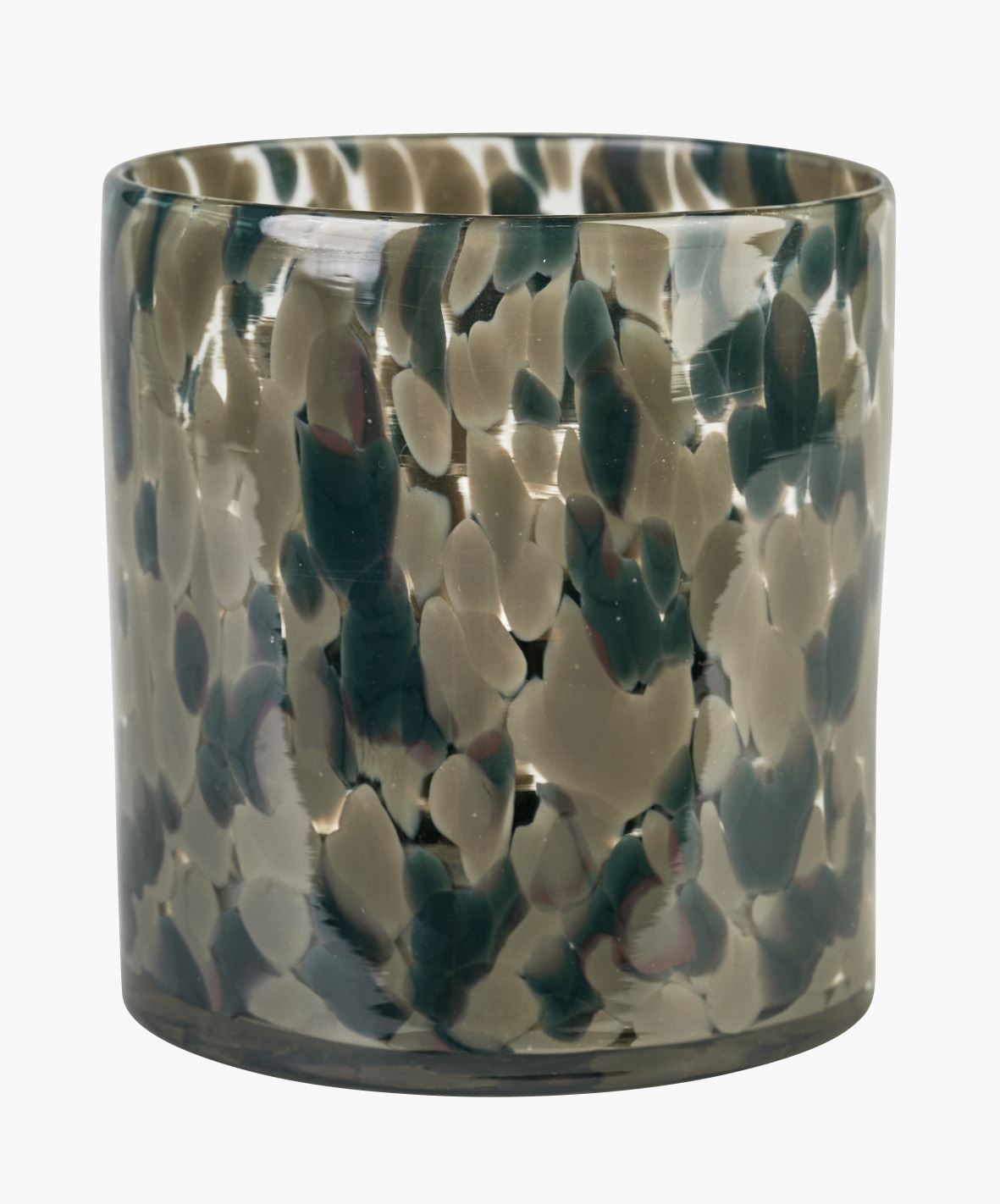 Küünlalatern mitmevärviline/sinine - 12x12x13,5 cm mitmevärviline/sinine - 1