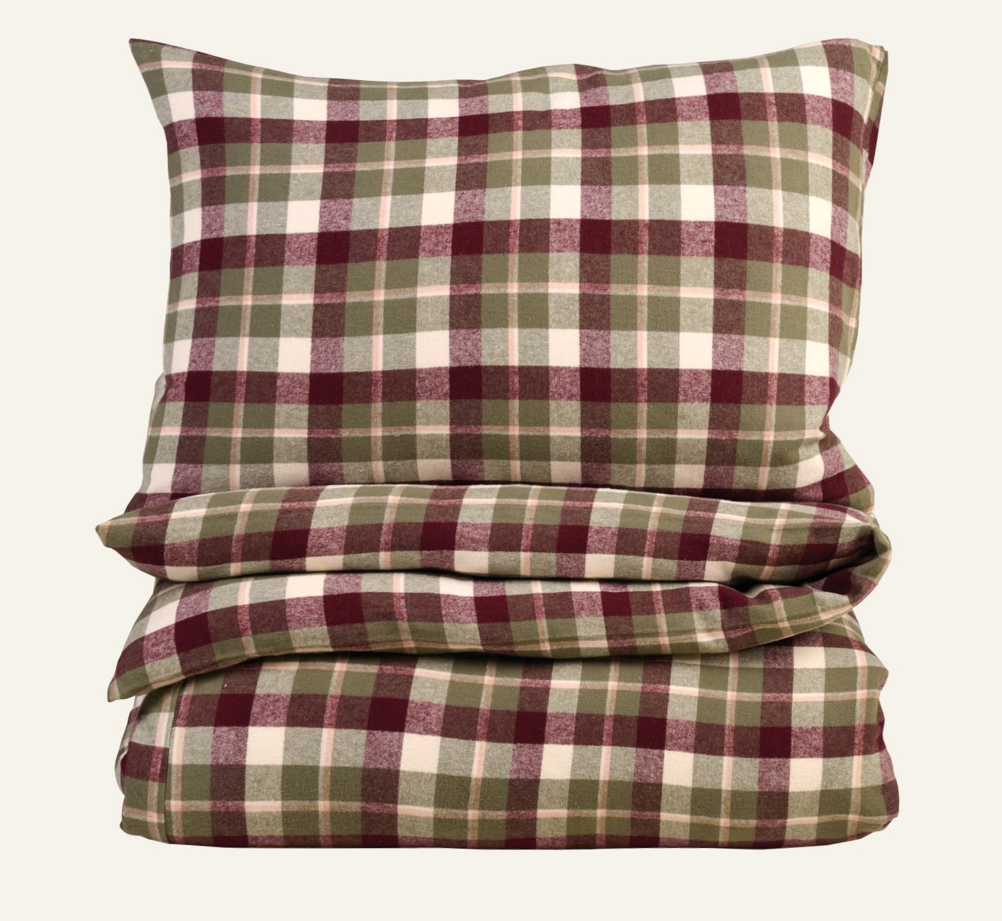 Voodipesukomplekt lõimvärvitud flanell mitmevärviline - 230x220 cm mitmevärviline - 1