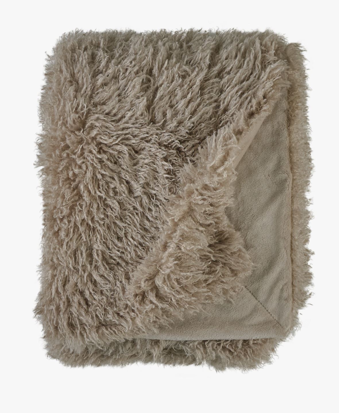 Karusnahast pleed naturaalne toon - 130x170 cm naturaalne toon - 1