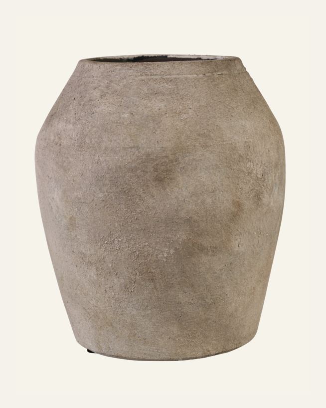 Keraamiline vaas hele beige - 23x23x27 cm hele beige - 1