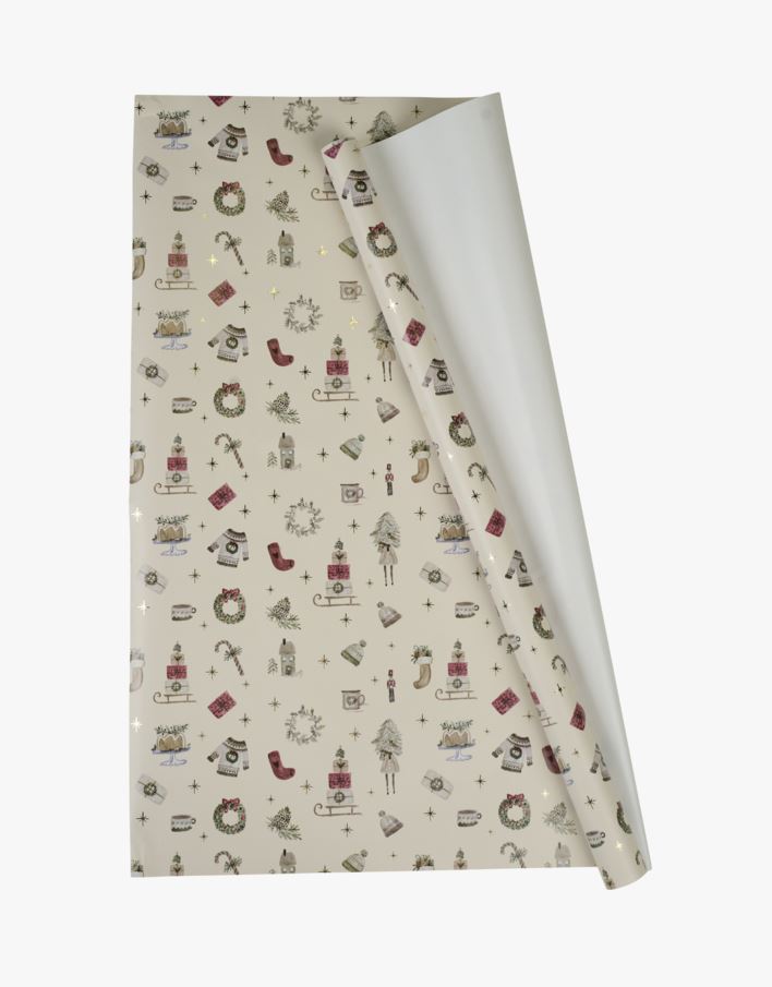 Kinkepaber loodusvalge - 70x300 cm loodusvalge - 1