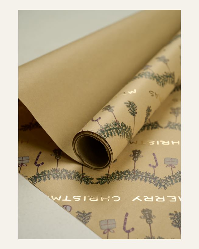 Kinkepaber naturaalne toon - 70x300 cm naturaalne toon - 1