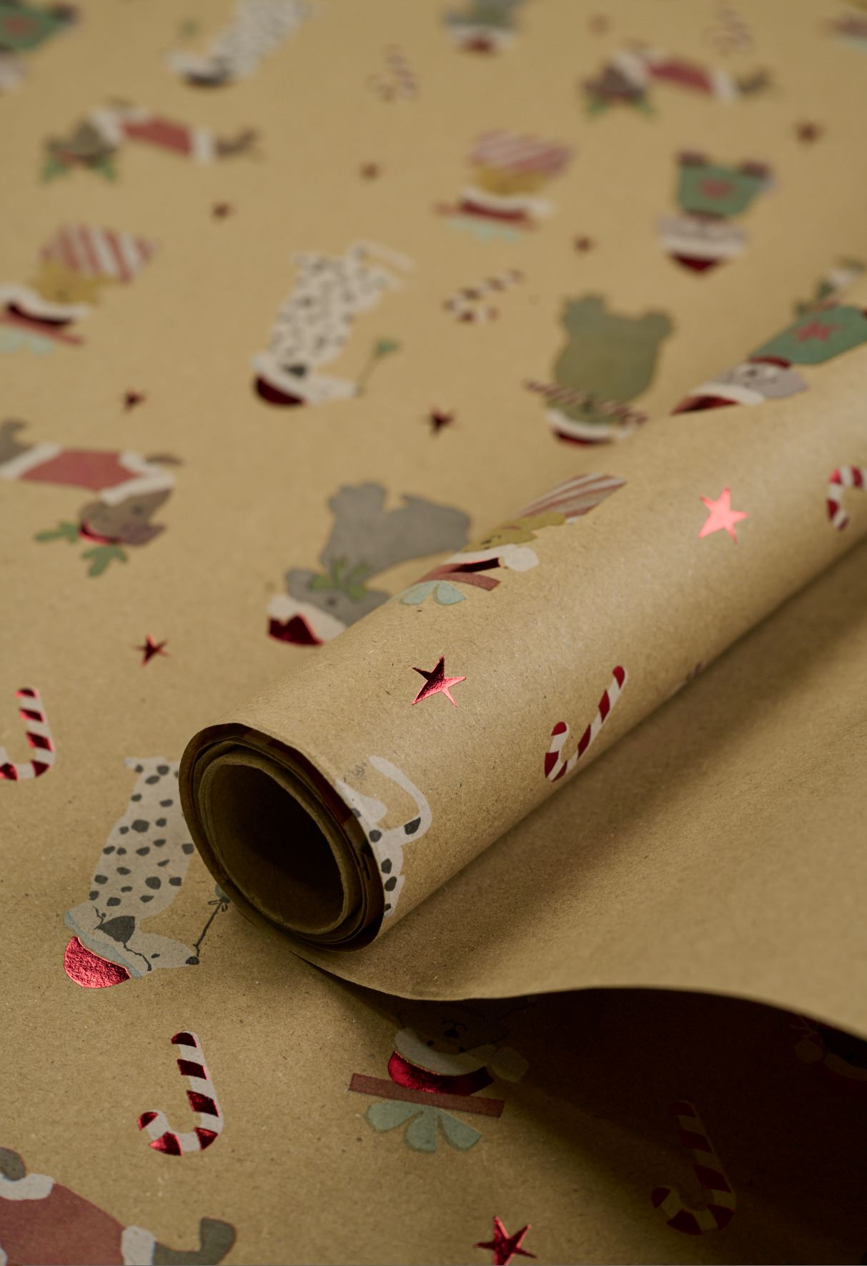 Kinkepaber naturaalne toon - 70x300 cm naturaalne toon - 1