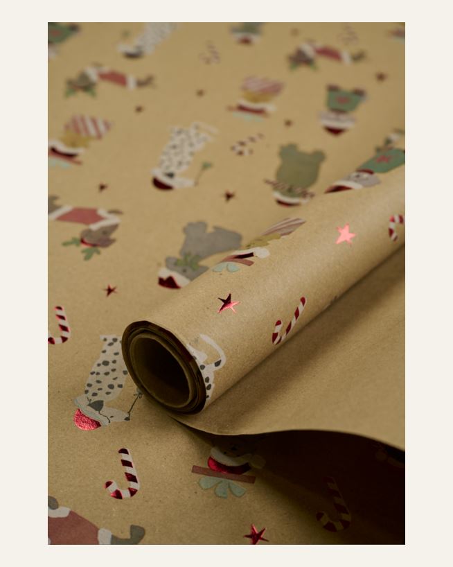 Kinkepaber naturaalne toon - 70x300 cm naturaalne toon - 1