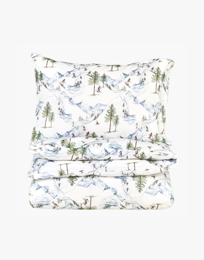 Flanell voodipesukomplekt mitmevärviline - 230x220 cm mitmevärviline - 1