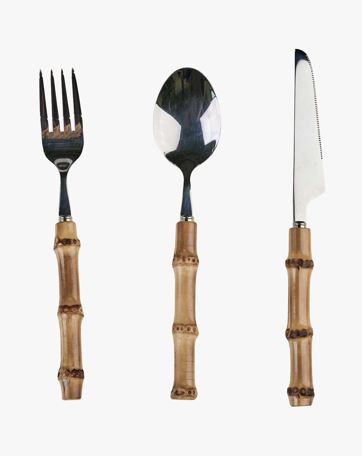 Söögiriistad 3 tk naturaalne toon - 3 stk naturaalne toon - 1