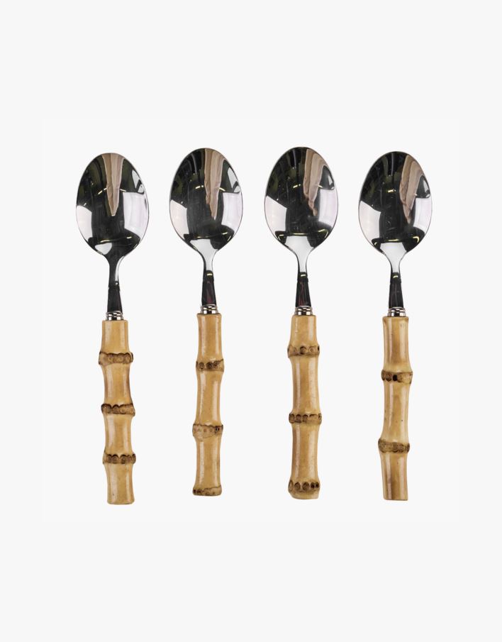 Teelusikas naturaalne toon - 4 stk naturaalne toon - 1