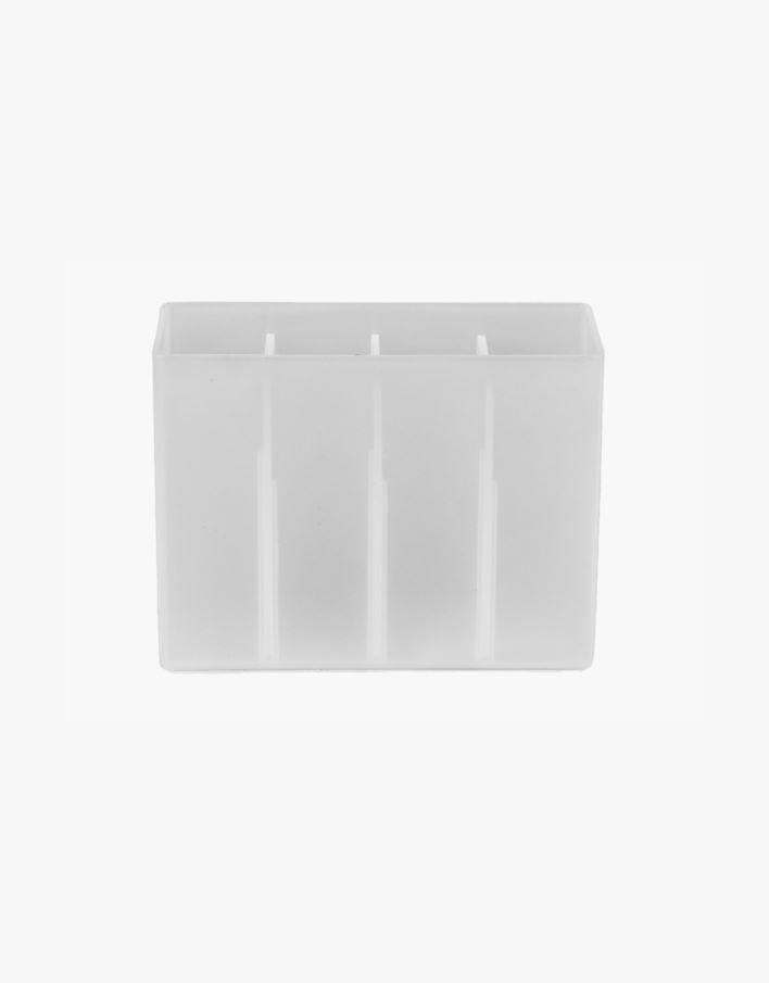 Säilitusnõu härmatis - 5,6x13,5x10,2 cm härmatis - 1