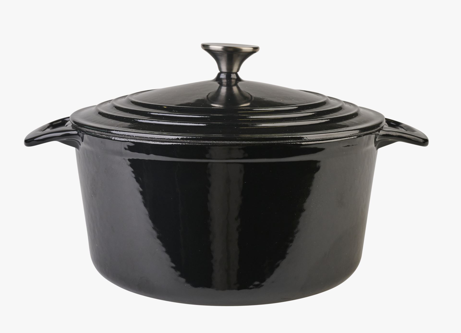 Malmist pott ümmargune must - 4300ml must - 1