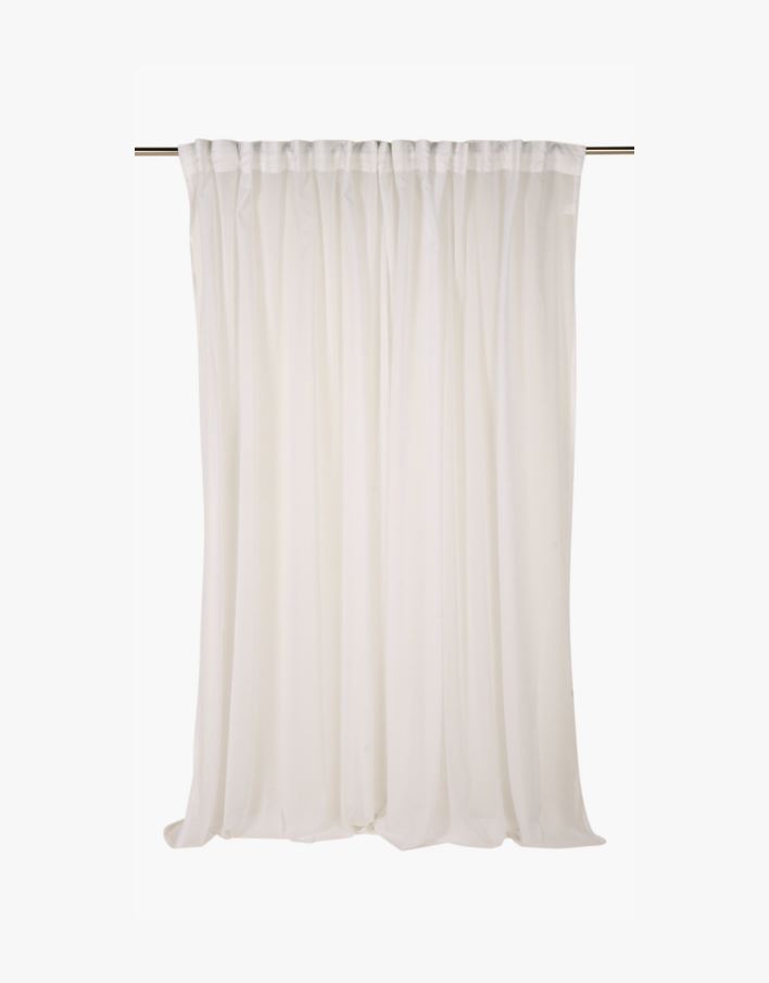 Eriti lai kardin valge - 270x240 cm valge - 1