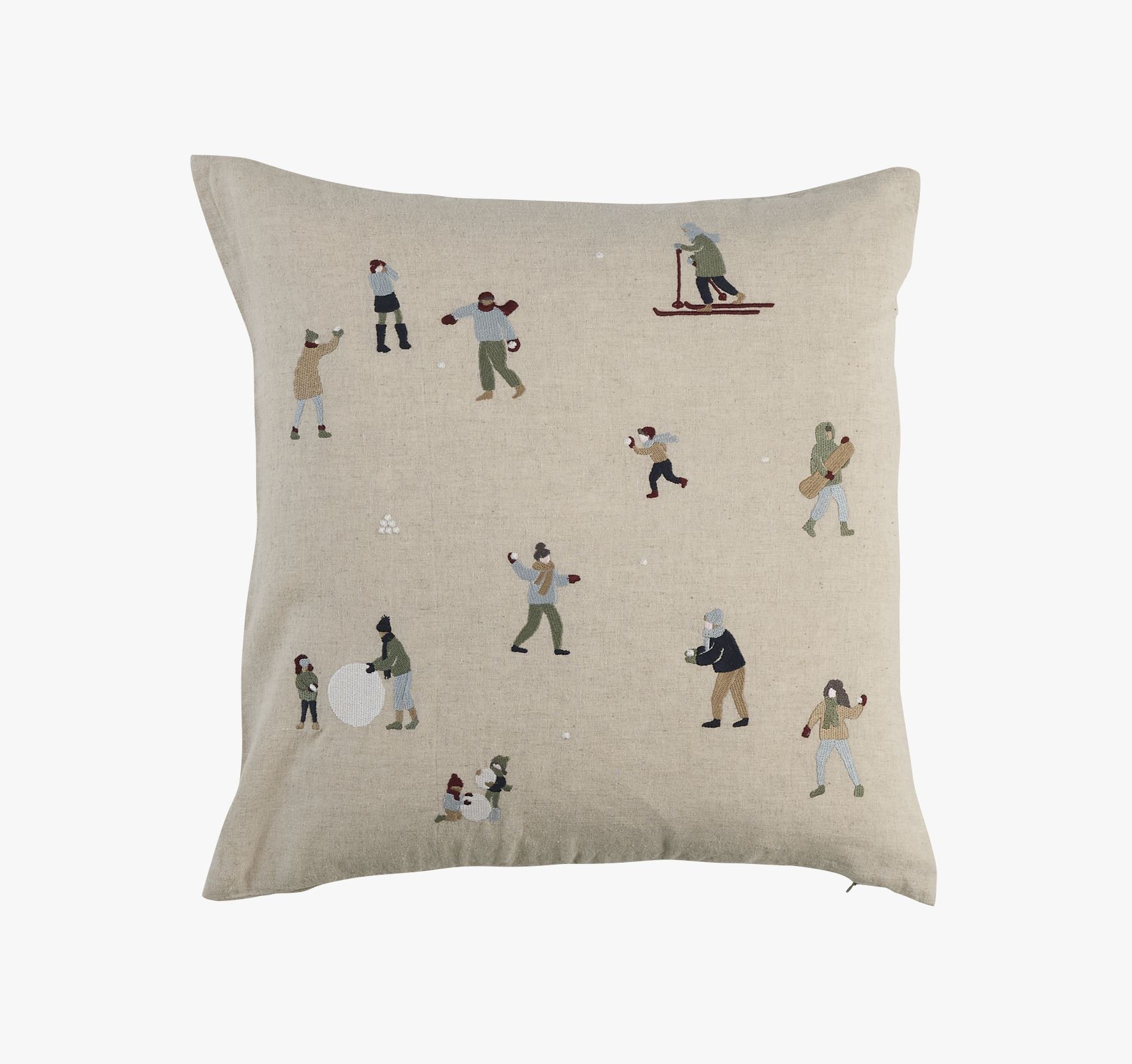 Dekoratiivpadja kate naturaalne toon - 50x50 cm naturaalne toon - 1