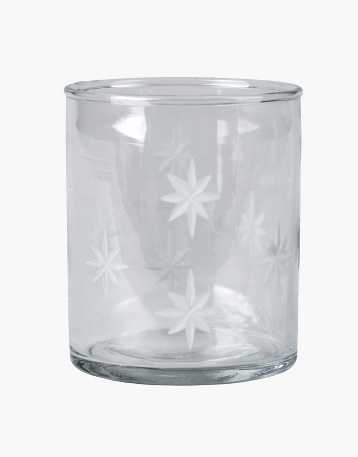 Küünlalatern läbipaistev - 10x10x10 cm läbipaistev - 1