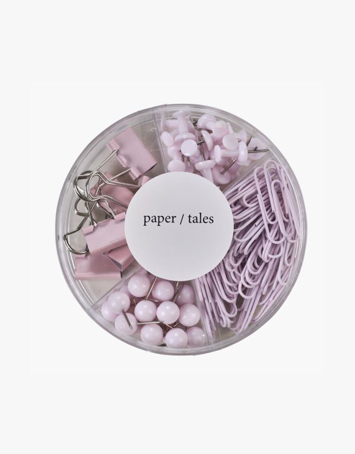 Kontorikomplekt roosa - 10 cm roosa - 1