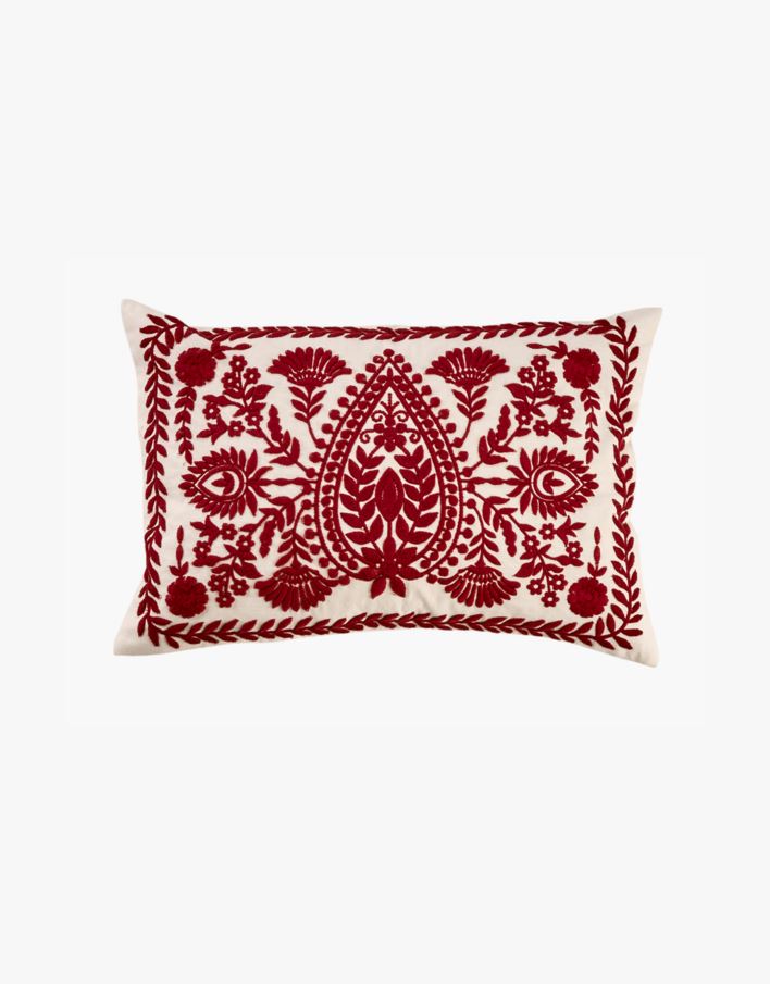 Dekoratiivpadja kate punane - 35x50 cm punane - 1