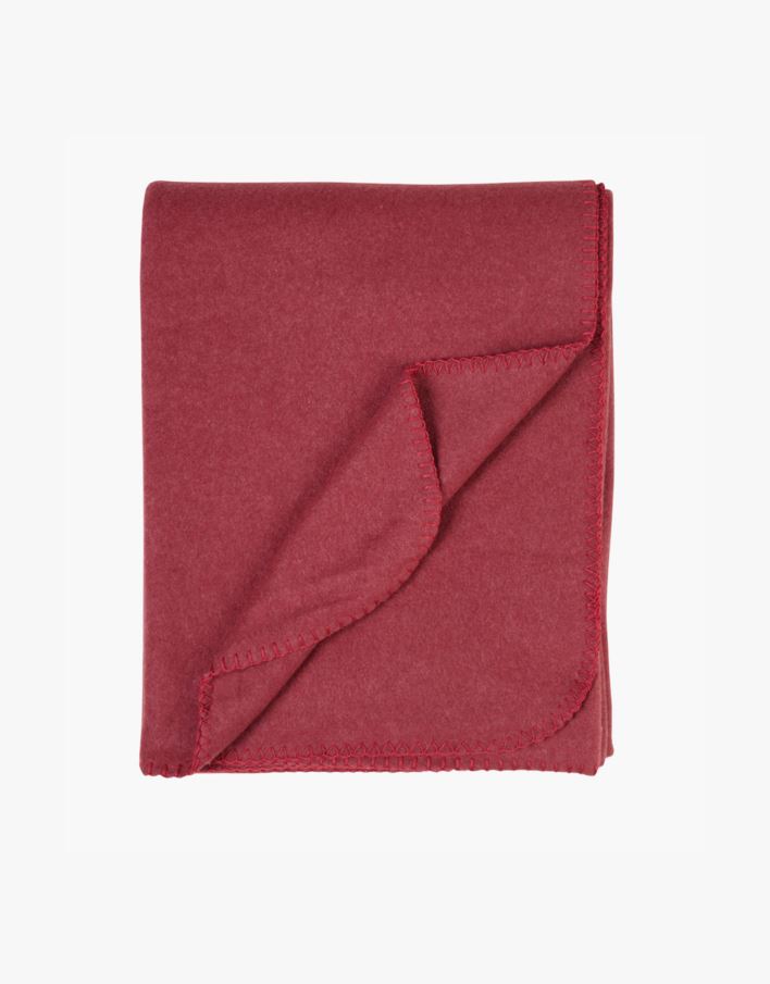 Fliispleed tumepunane - 130x170 cm tumepunane - 1