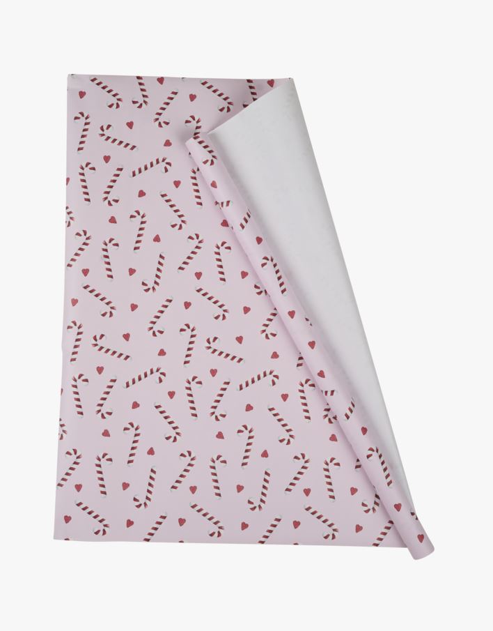 Kinkepaber roosa - 70cm x 3m roosa - 1