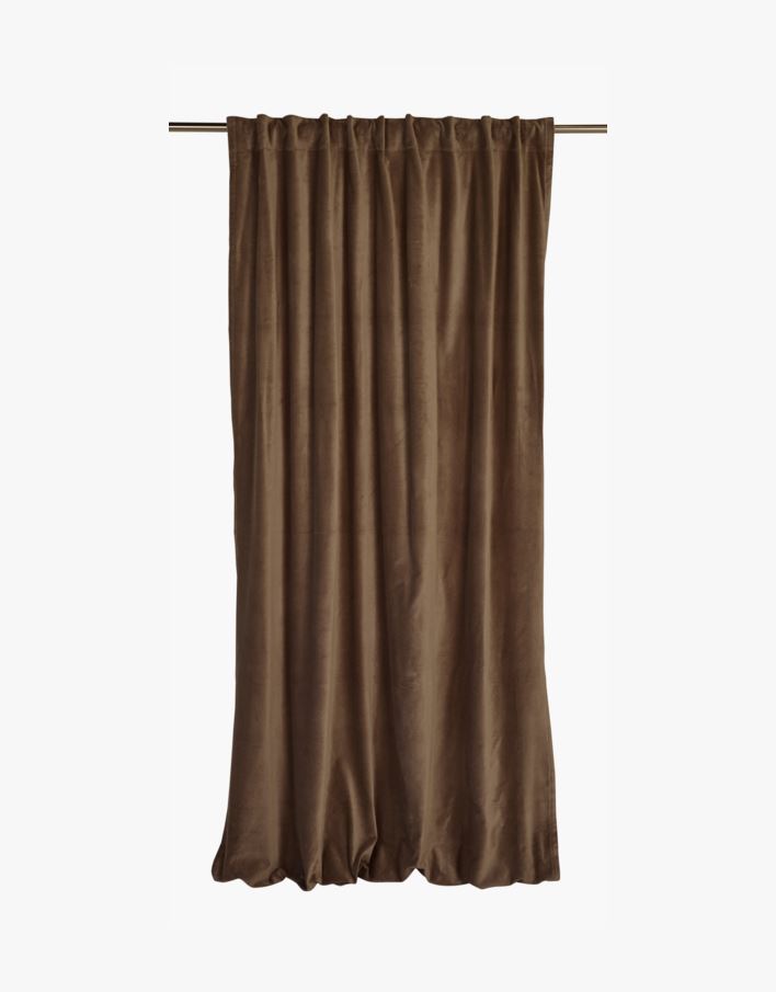 Kardin tumepruun - 140x300 cm tumepruun - 1