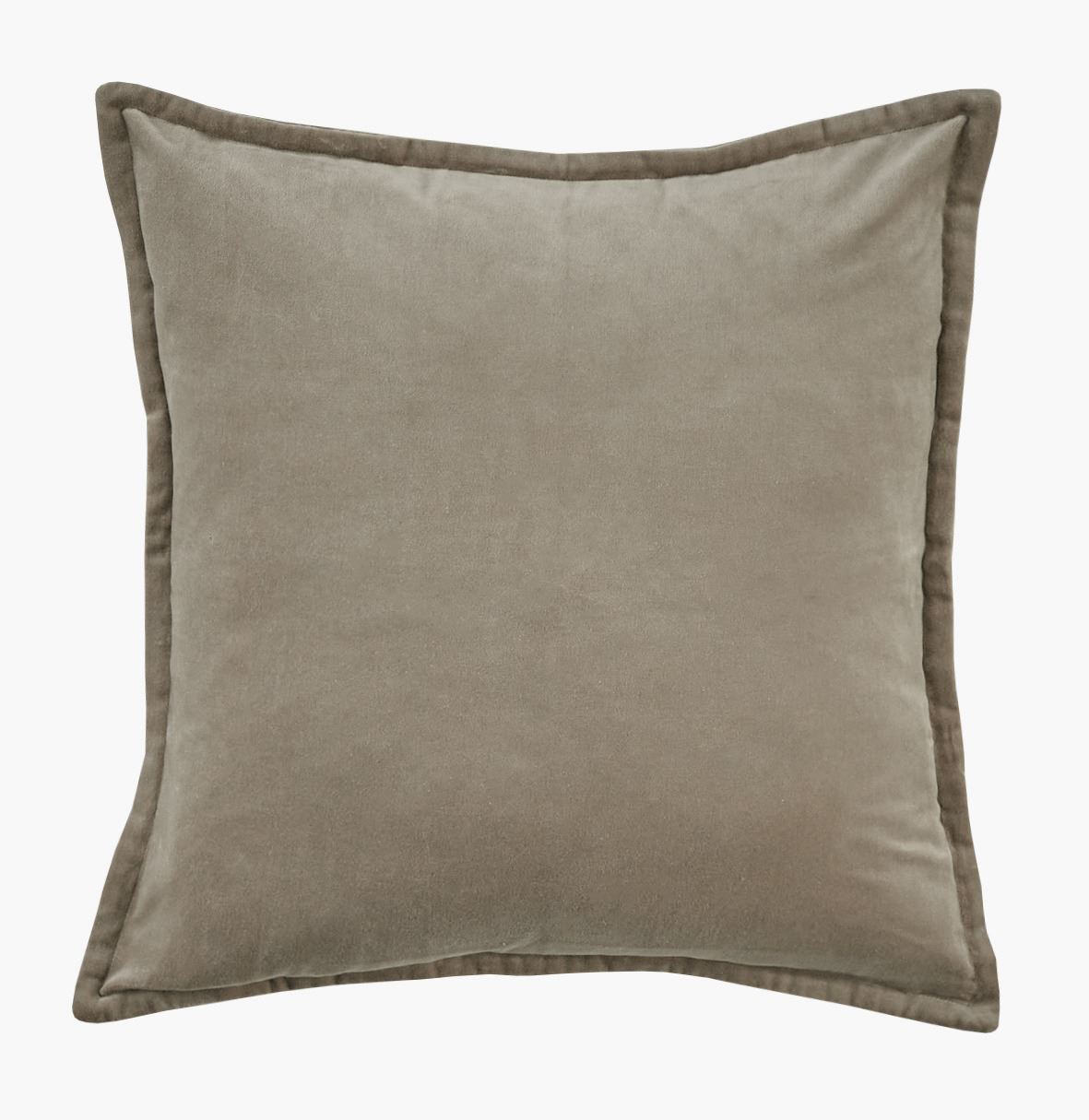 Dekoratiivpadja kate hallikaspruun - 50x50 cm hallikaspruun - 1