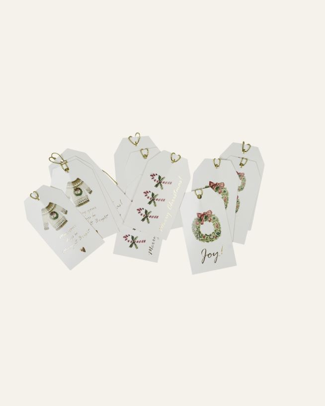 Kingisildid 12tk mitmevärviline/punane - 9 cm mitmevärviline/punane - 1