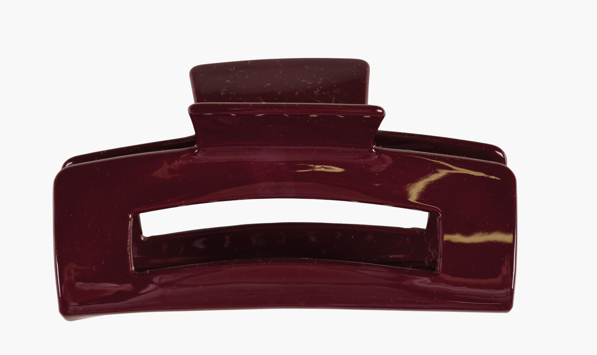 Juukseklamber tumepunane - 5,5x10 cm tumepunane - 1