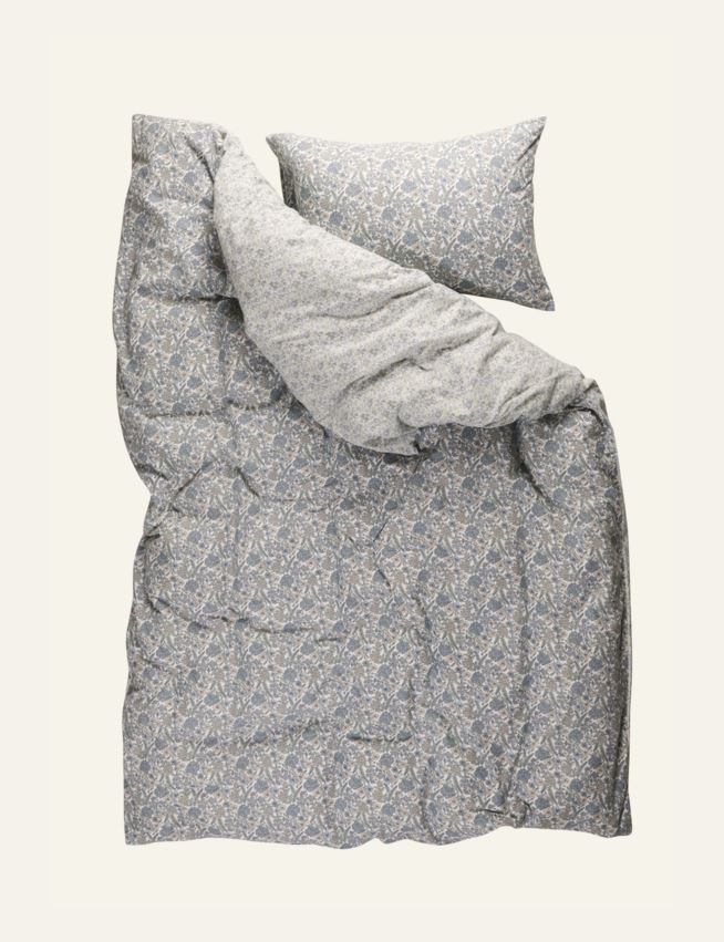 Flanell voodipesukomplekt mitmevärviline/sinine - 3