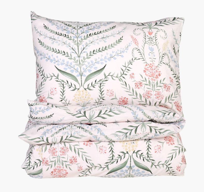 Voodipesukomplekt mitmevärviline/sinine - 150x210 cm mitmevärviline/sinine - 1