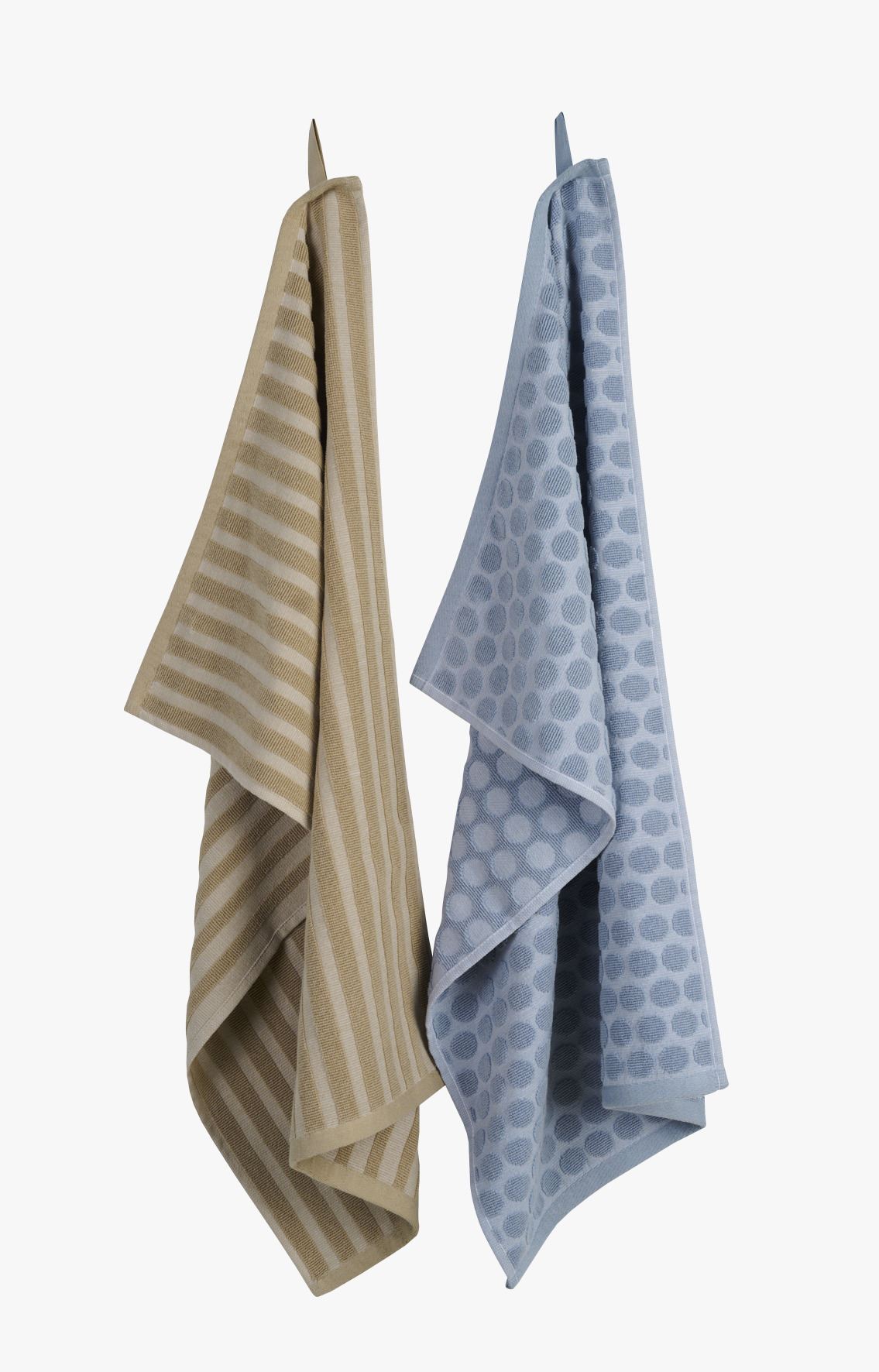 2 pk köögirätik sinine - 45x70 cm sinine - 1