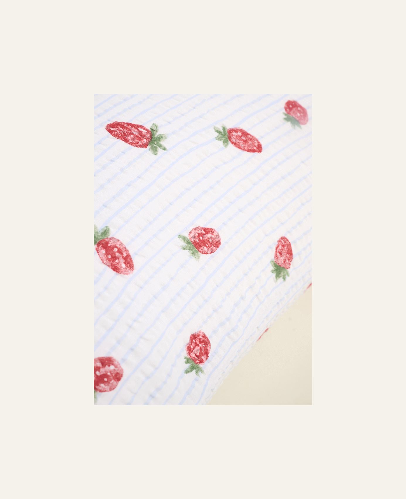 Padjapüür krepp-puuvill hele sinine - 2